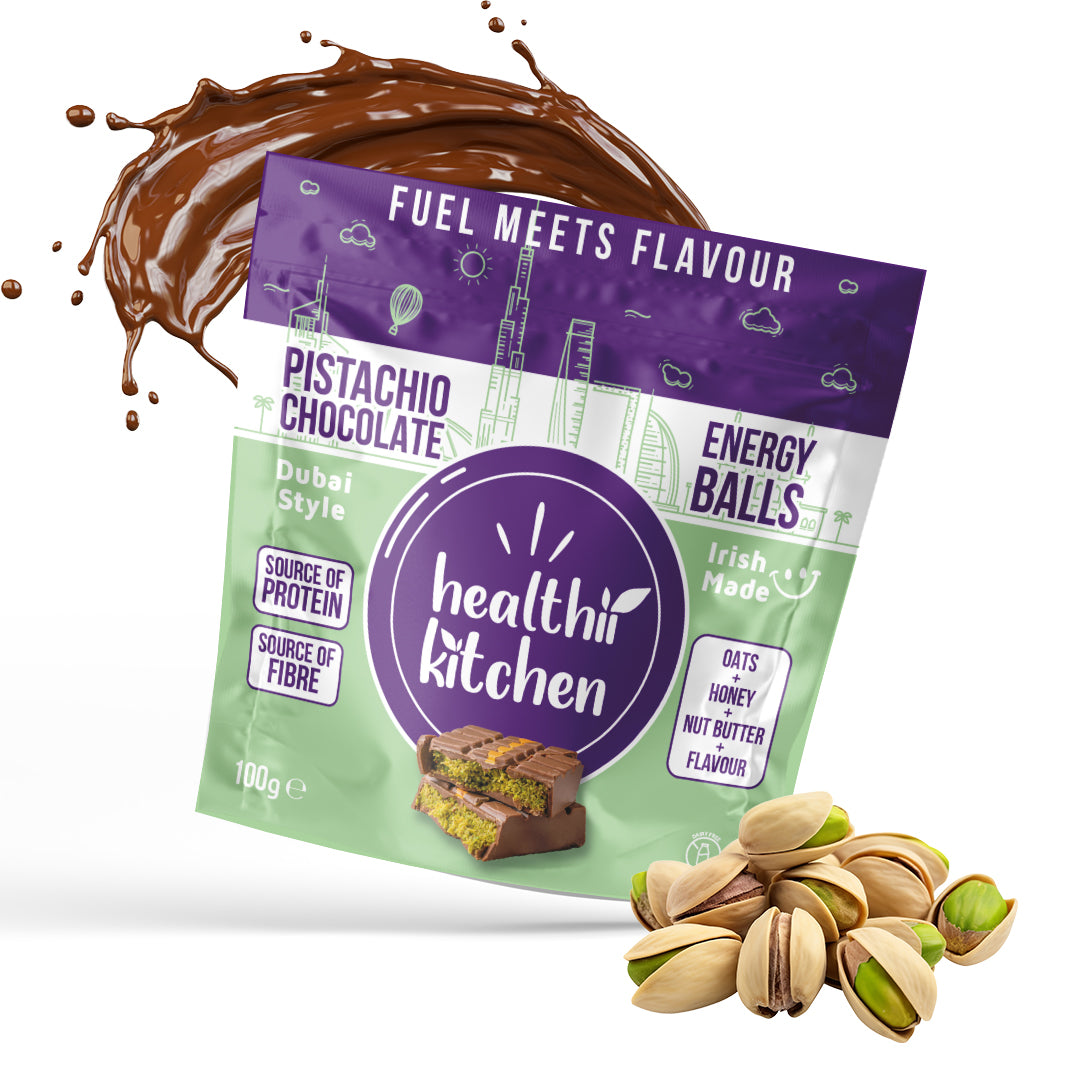 PISTACHIO CHOCOLATE DUBAI PROTEIN ENERGY BALLS (WHOLESALE)