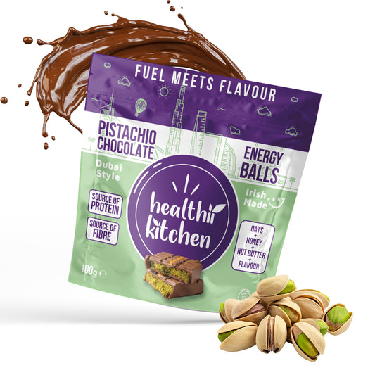 PISTACHIO CHOCOLATE DUBAI PROTEIN ENERGY BALLS (WHOLESALE)