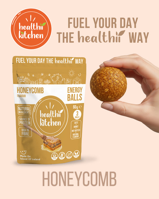 HONEYCOMB PROTEIN ENERGY BALLS (WHOLESALE) 20x60g