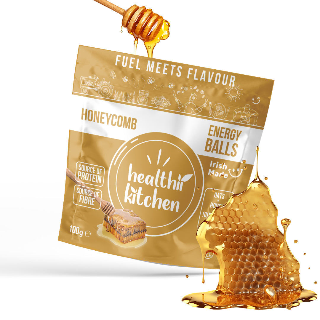HONEYCOMB PROTEIN ENERGY BALLS