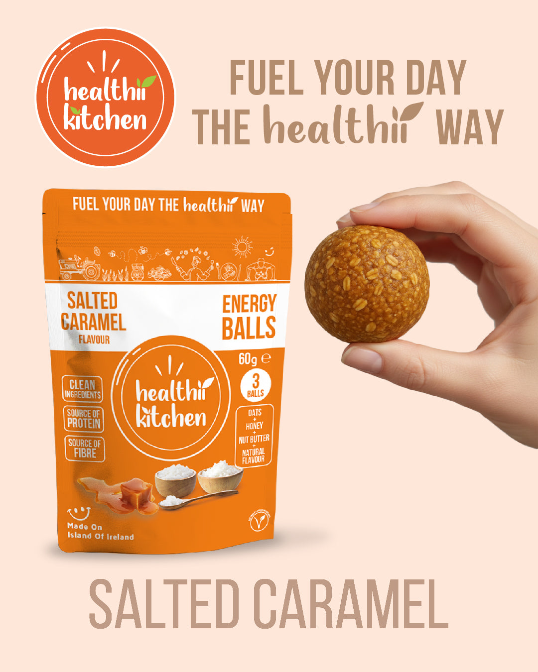 SALTED CARAMEL PROTEIN ENERGY BALLS